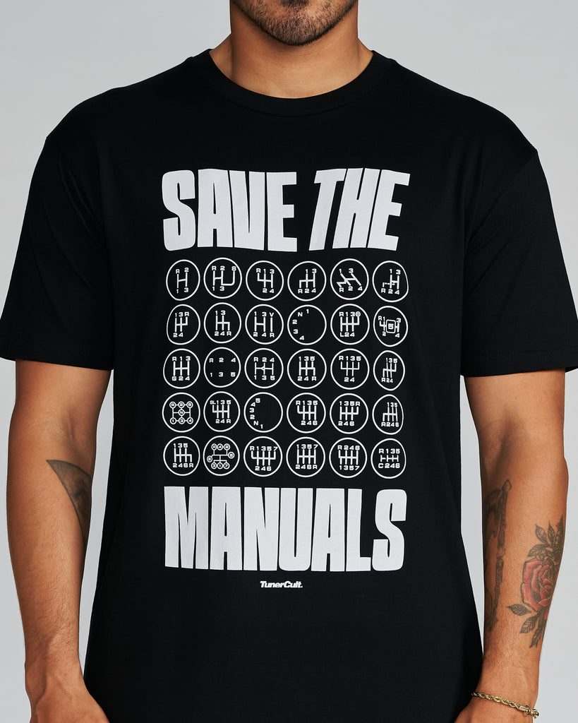 SAVE THE MANUALS TEE