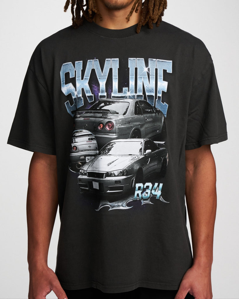 SKYLINE RETRO OVERSIZED BOX TEE