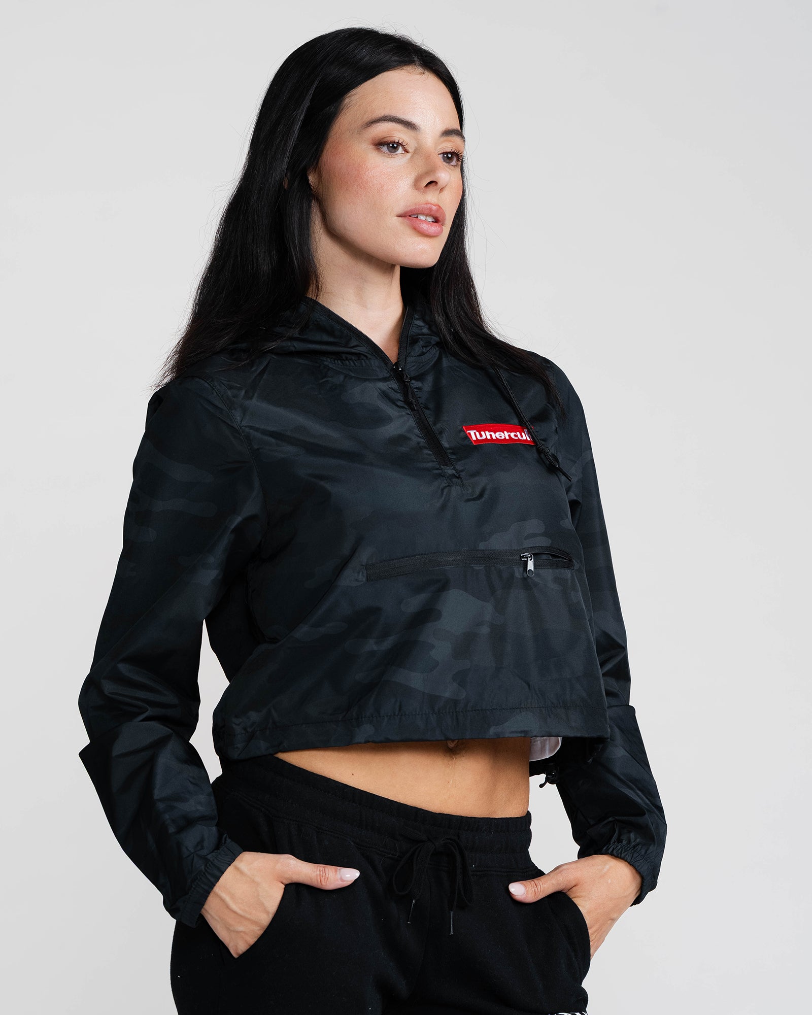 Ladies - Crop Windbreaker