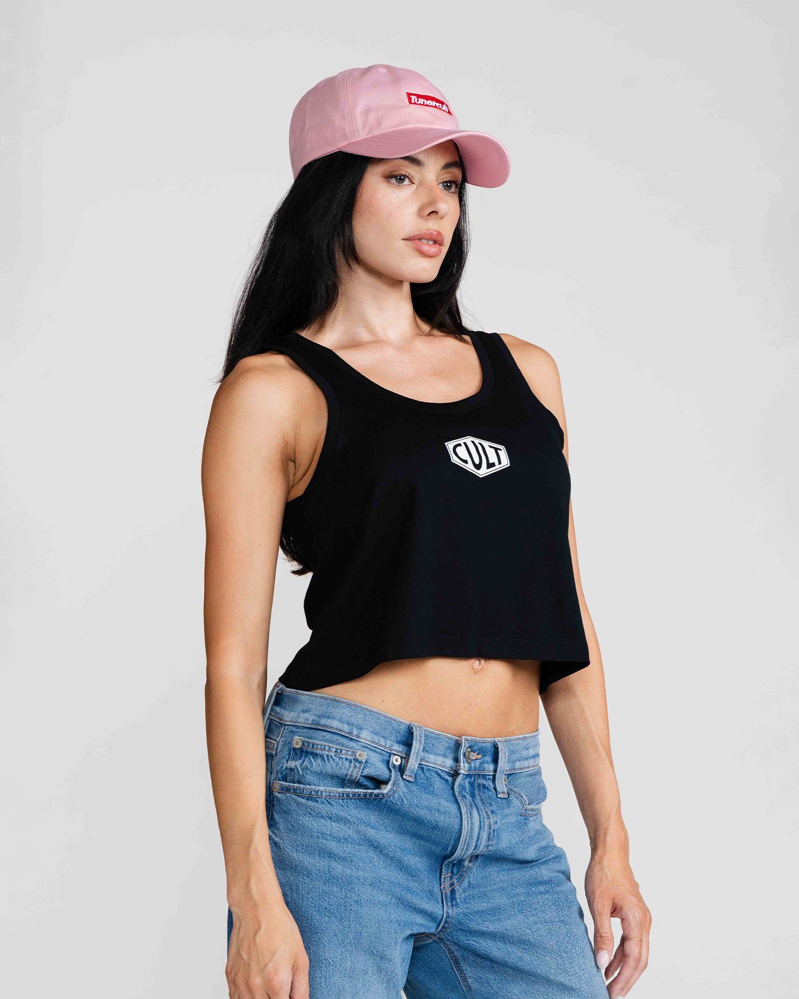 WO'S CULT CROPPED TANK