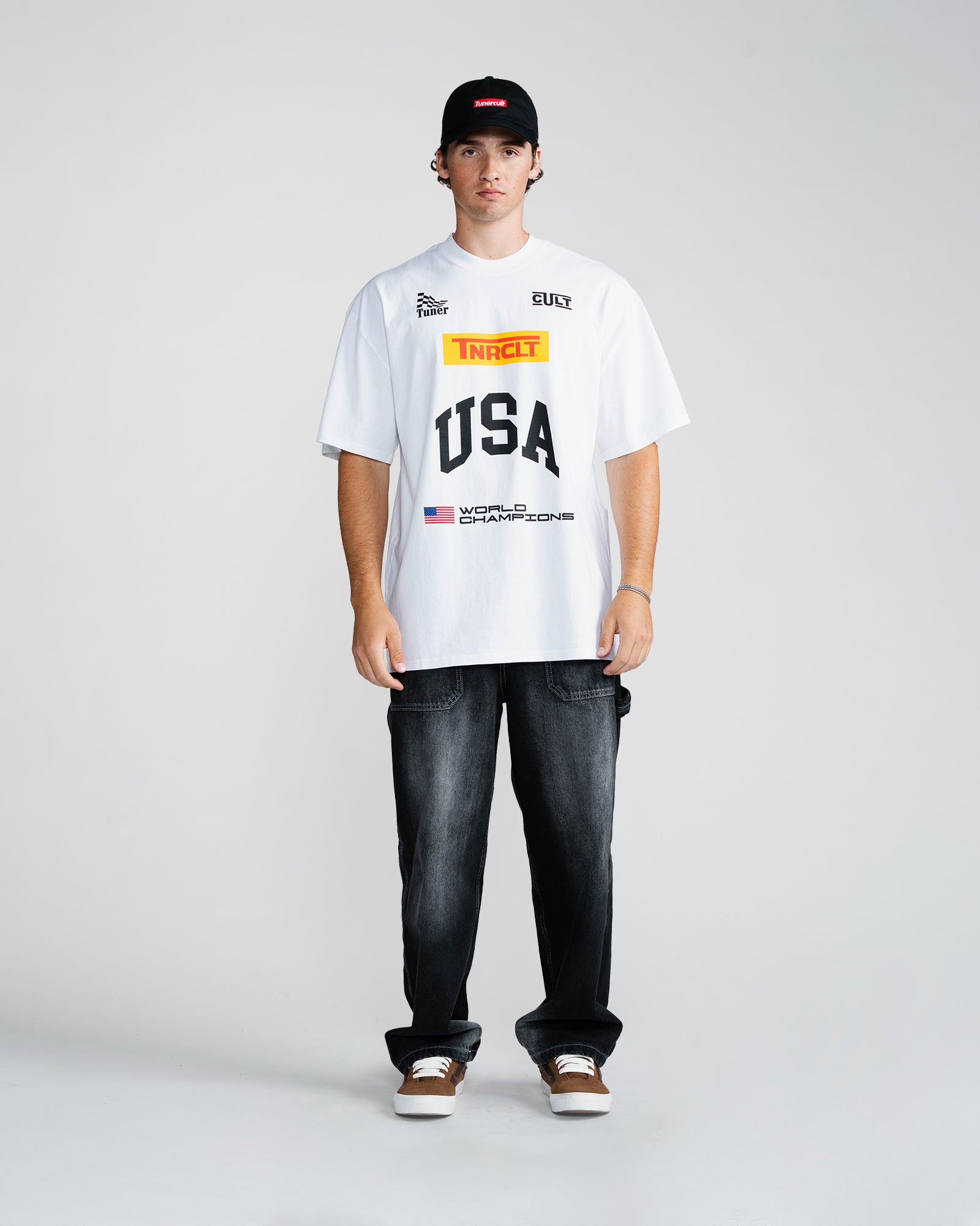 TEAM USA OVERSIZED BOX TEE