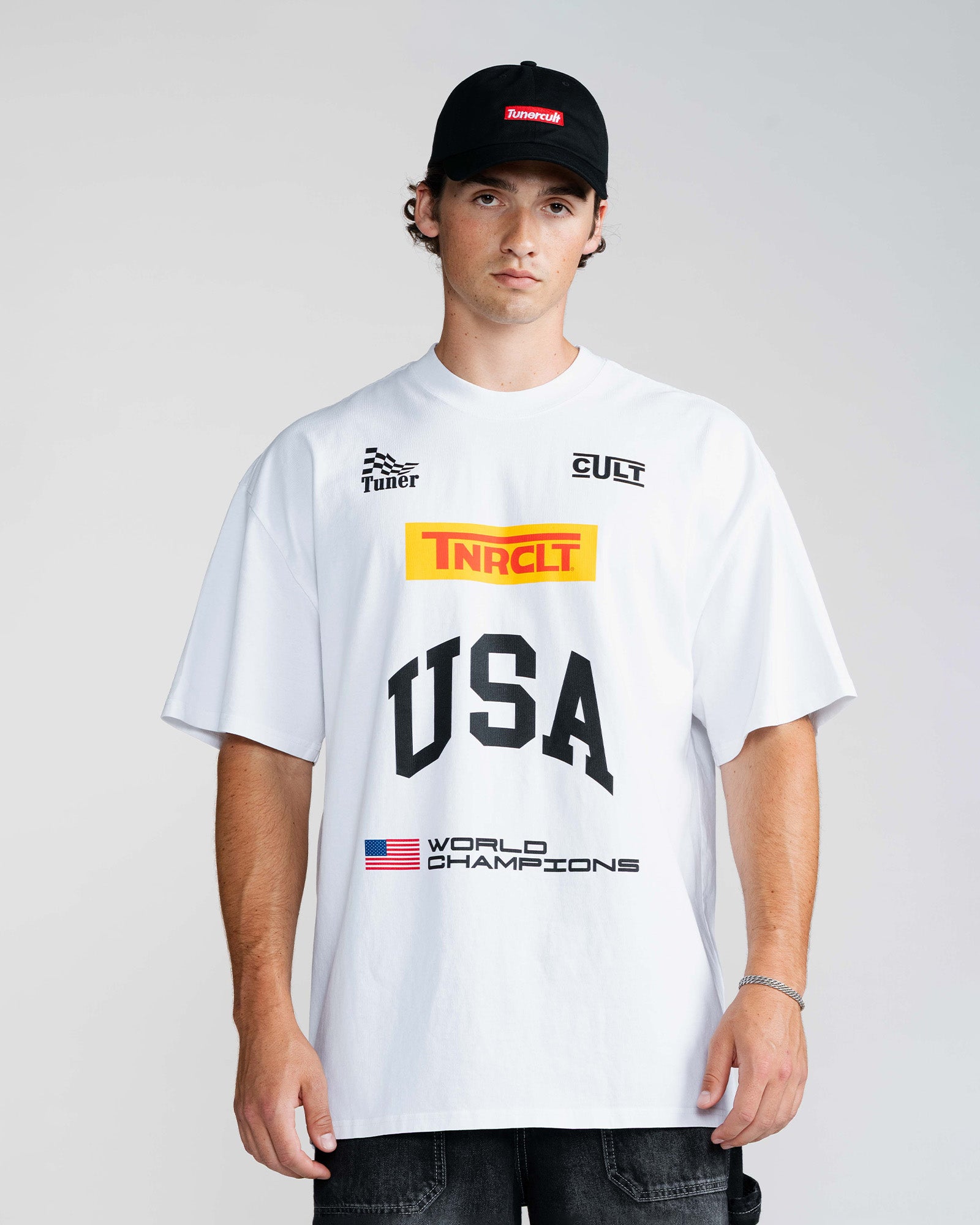 TEAM USA OVERSIZED BOX TEE