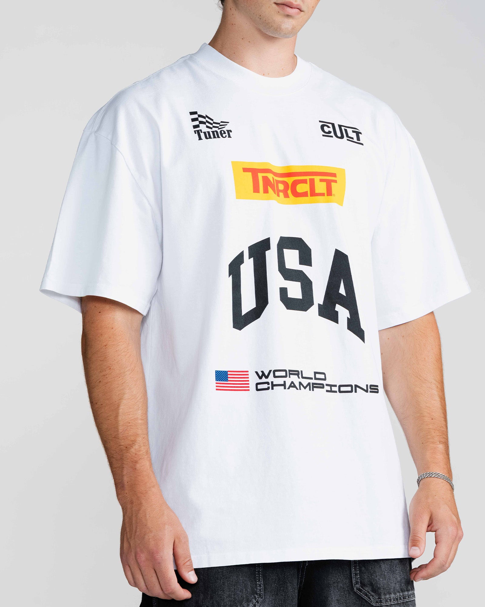 TEAM USA OVERSIZED BOX TEE