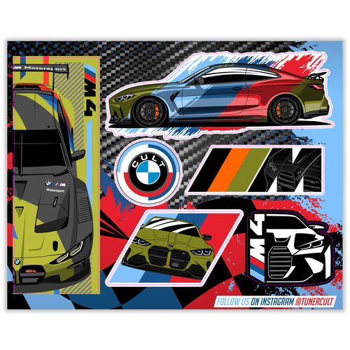 TCG48 ARMY M4 COMPETITION STICKER SHEET