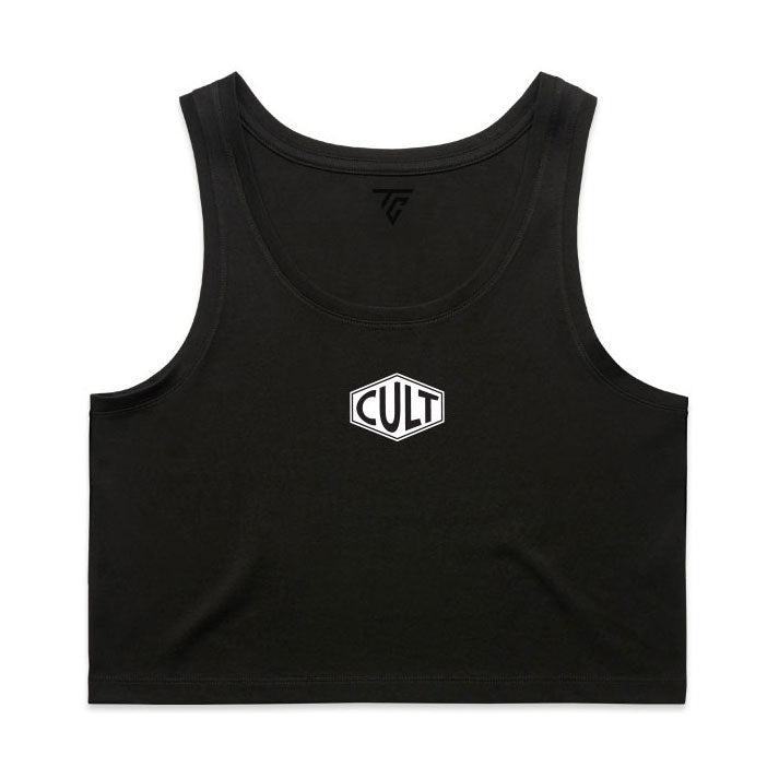 WO'S CULT CROPPED TANK