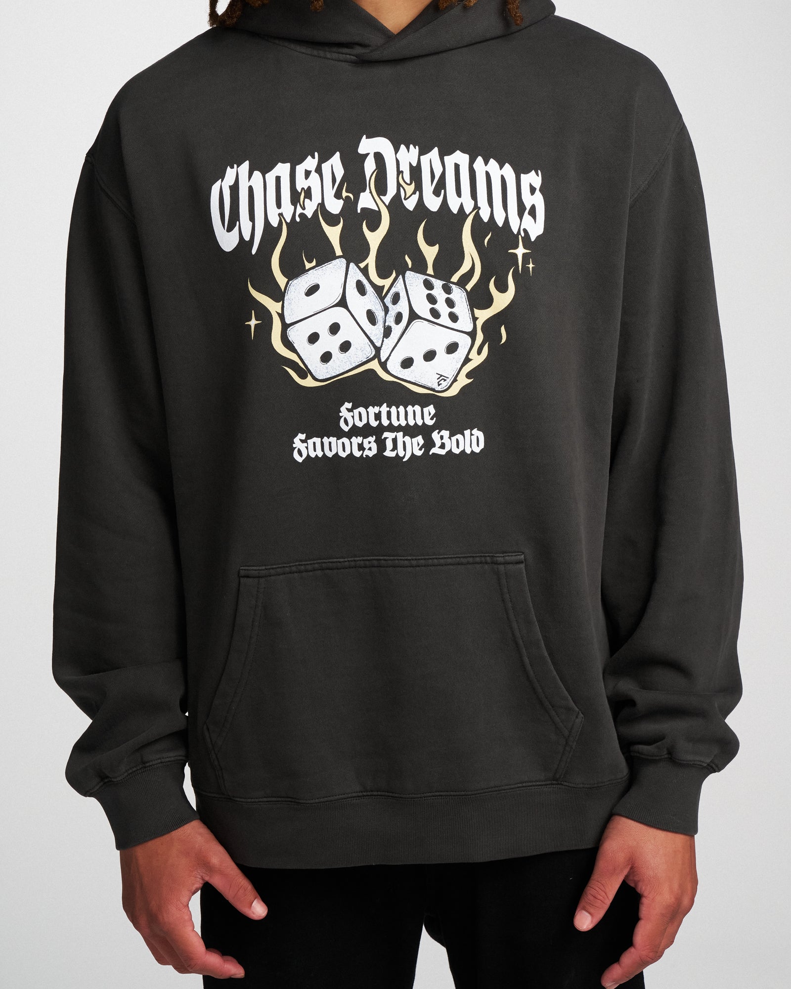 CHASE DREAMS VINTAGE RELAXED HOODIE