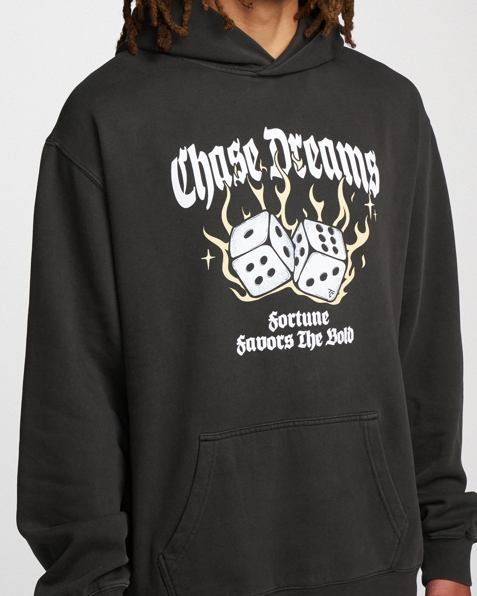 CHASE DREAMS VINTAGE RELAXED HOODIE