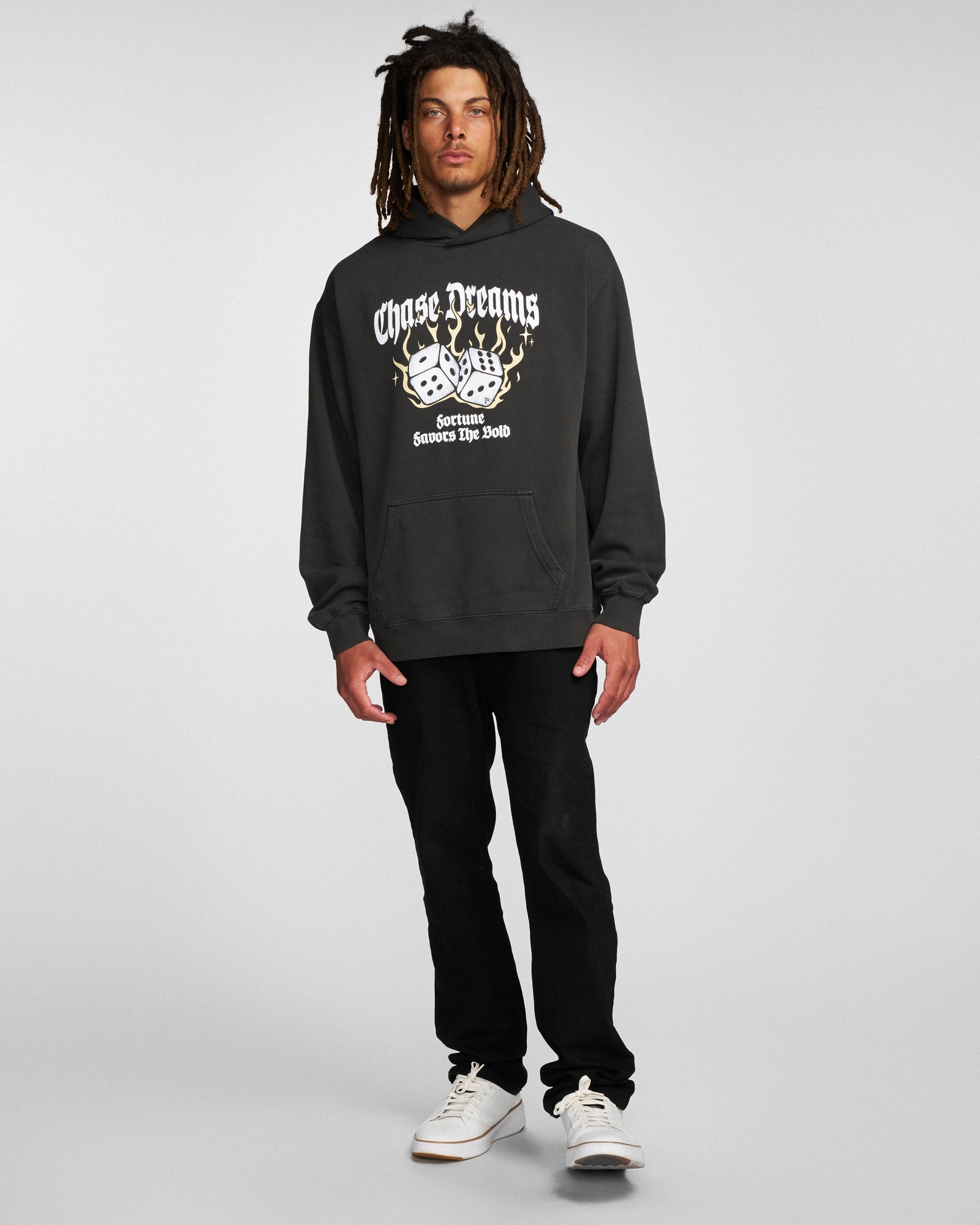 CHASE DREAMS VINTAGE RELAXED HOODIE