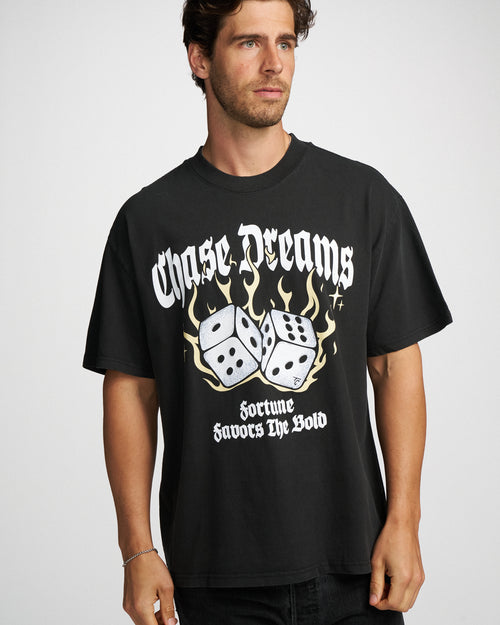 CHASE DREAMS OVERSIZED BOX TEE