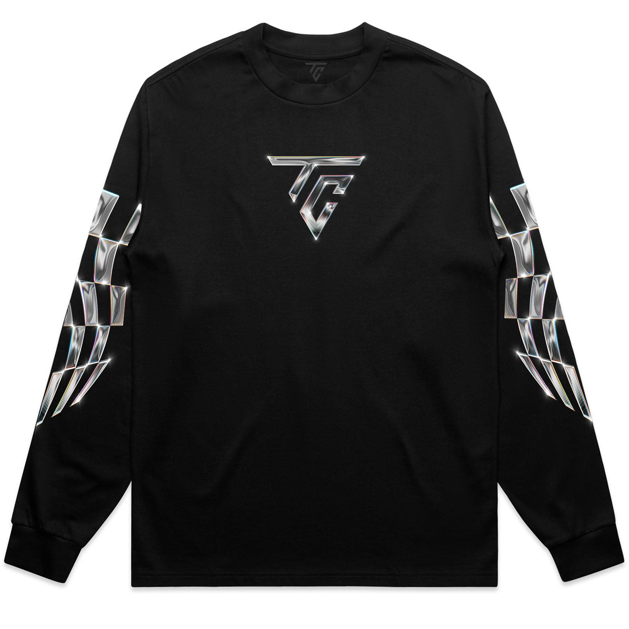 CHROME LONG-SLEEVE TEE