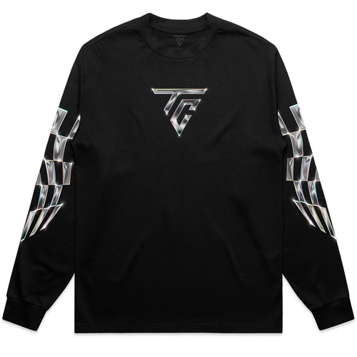 CHROME LONG-SLEEVE TEE