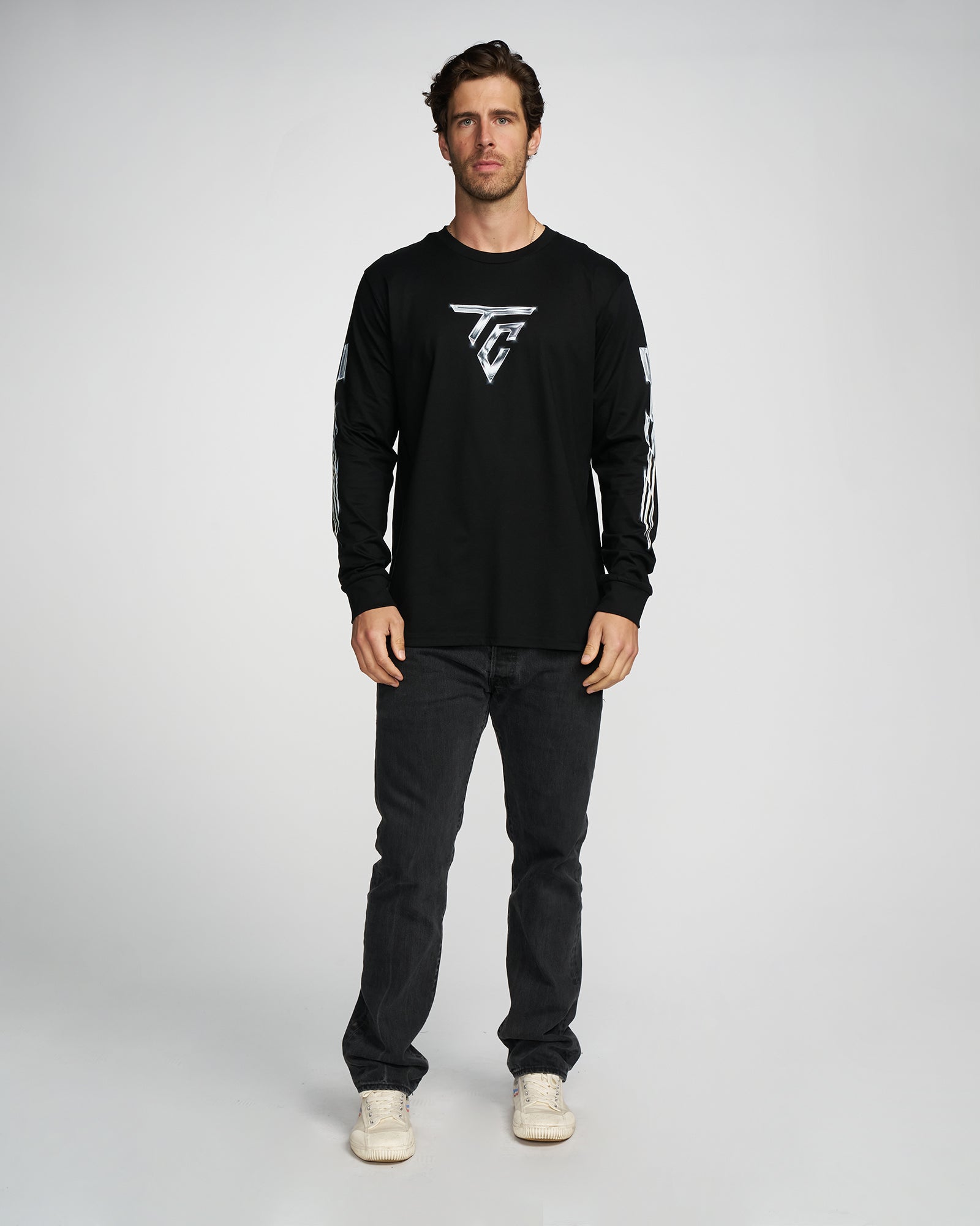 CHROME LONG-SLEEVE TEE