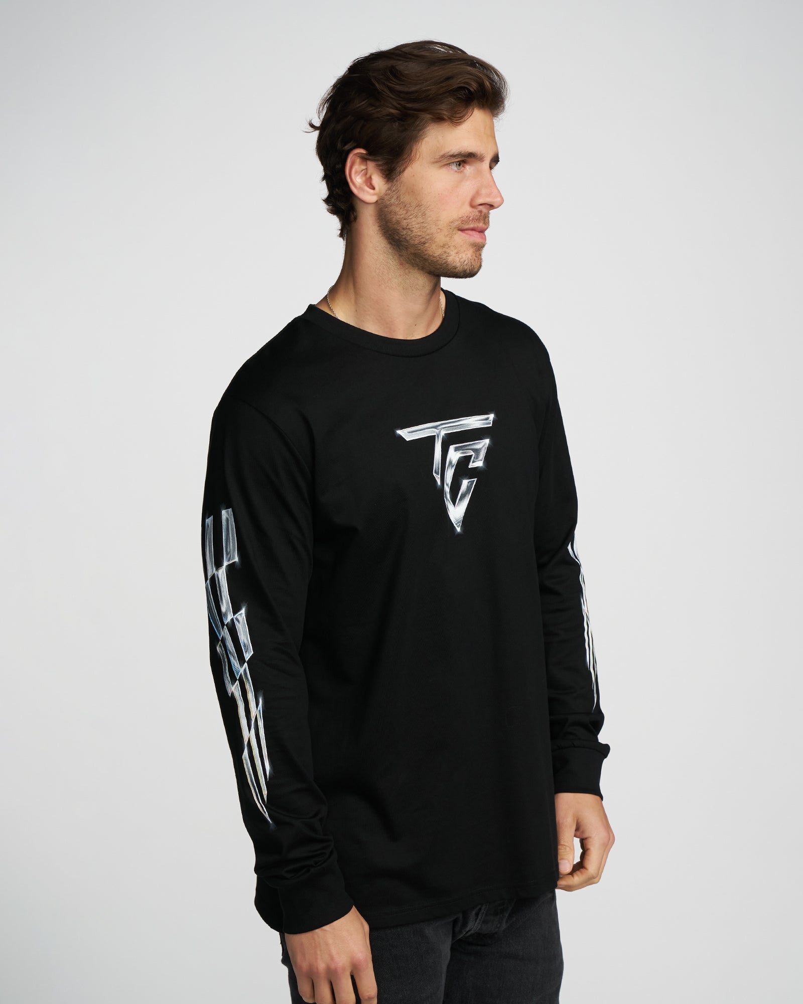 CHROME LONG-SLEEVE TEE