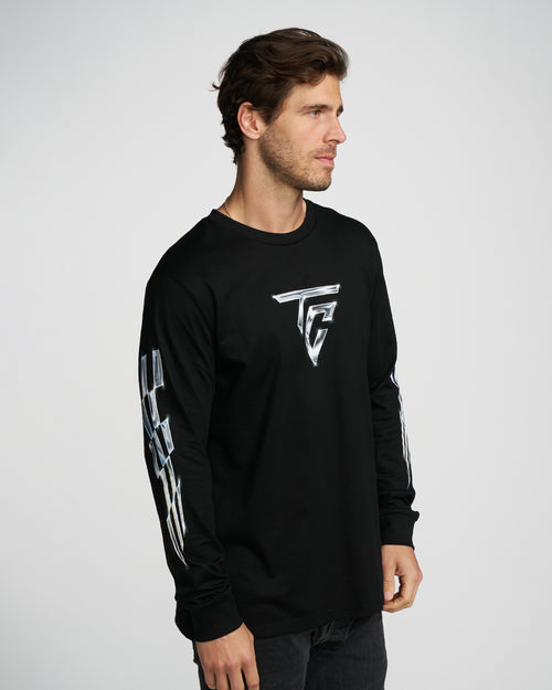 CHROME LONG-SLEEVE TEE