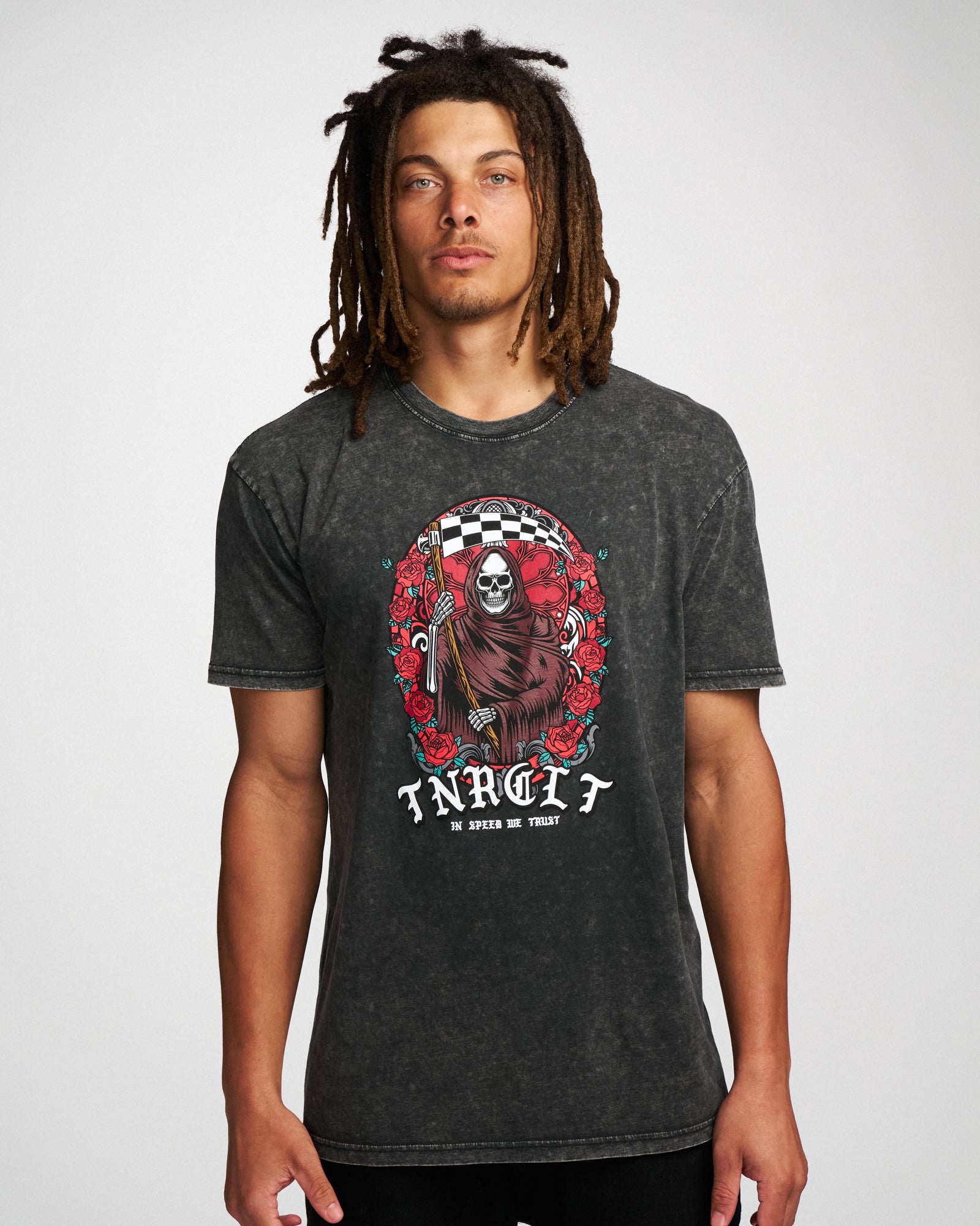 ETERNAL BLOOM STONE WASHED TEE