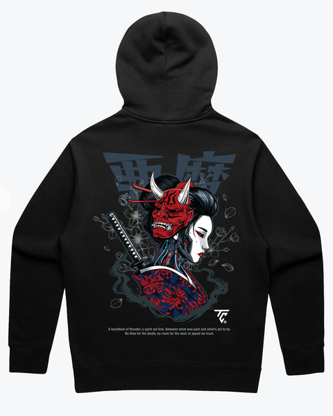 アイドル NANAKO OGAWA BIRTHDAY HOODIE L/XL Godzilla Heavyweight Hoodie - Tuner Cult