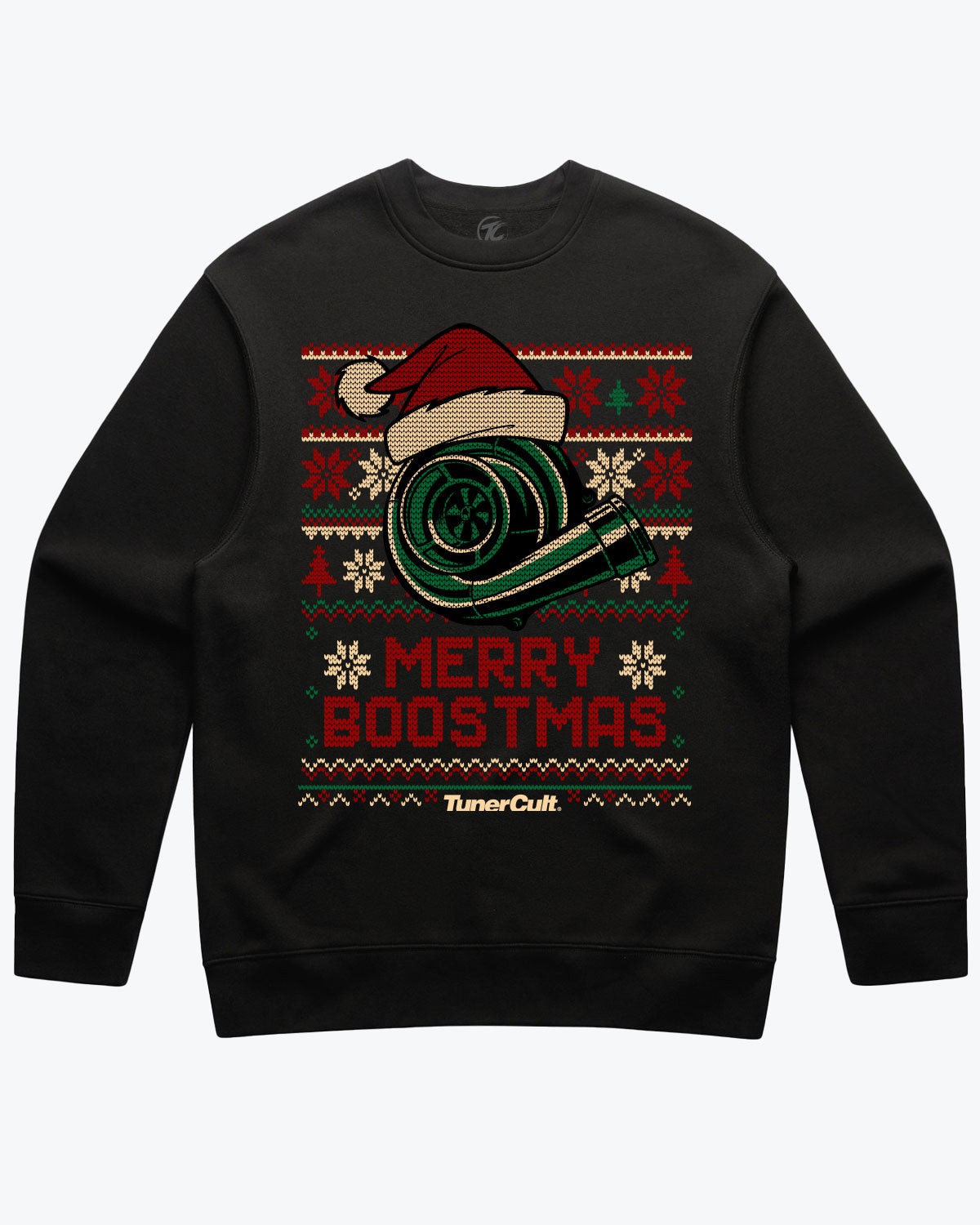 MERRY BOOSTMAS CHRISTMAS SWEATER