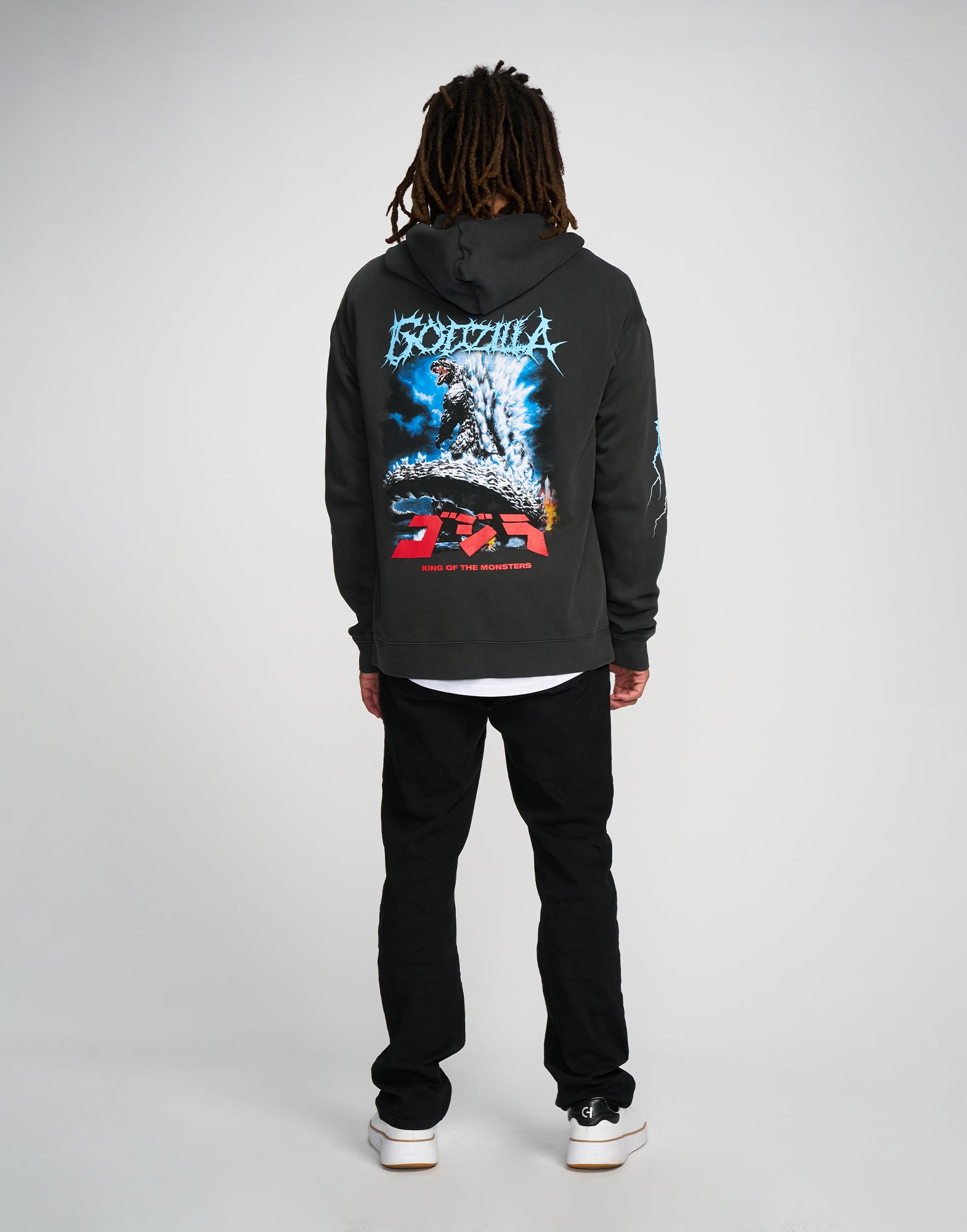 MONSTERS VINTAGE RELAXED ZIP HOODIE