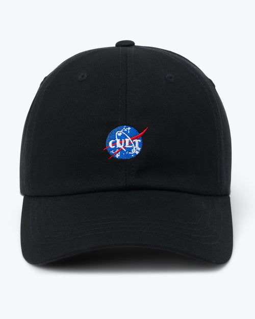Dad Hat "SPACE CULT" Black