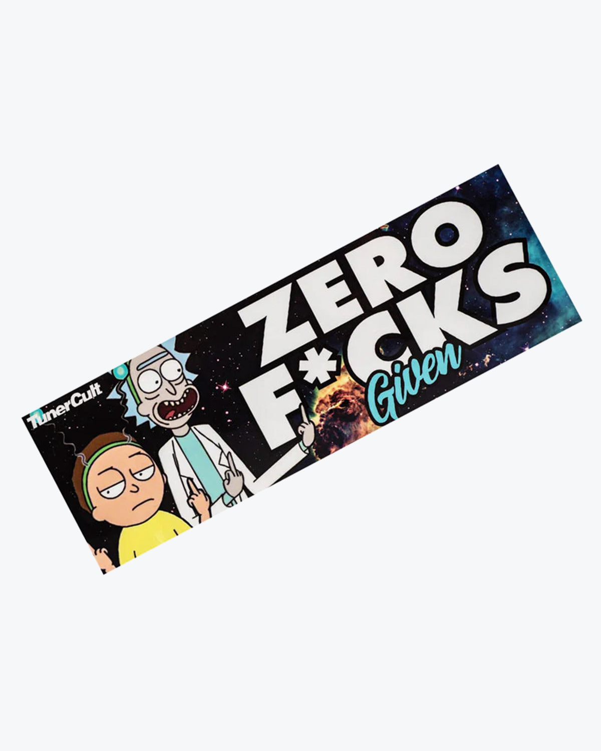 R&M ZERO FCKS SLAP STICKER