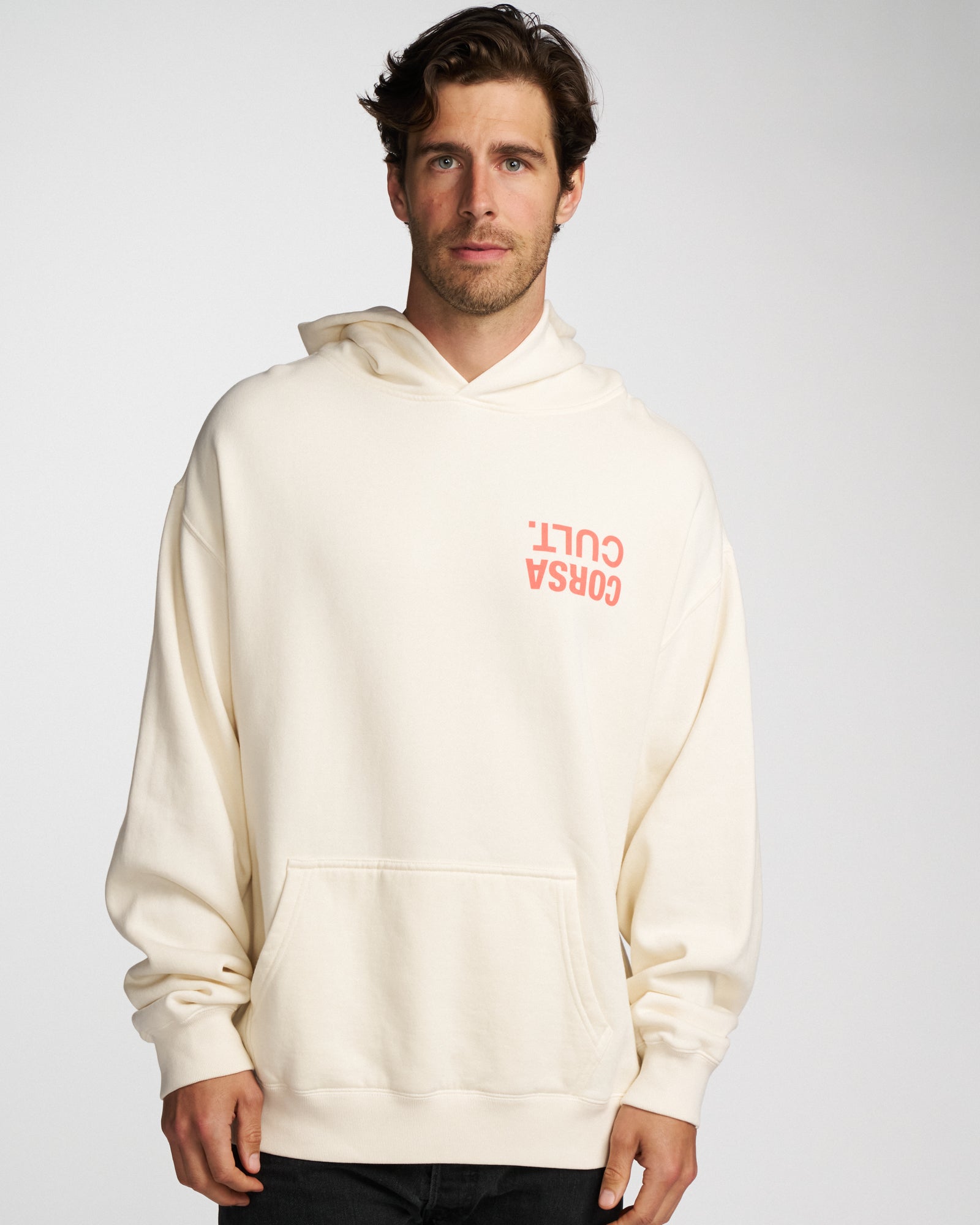 RIGHT SIDE UP VINTAGE RELAXED HOODIE