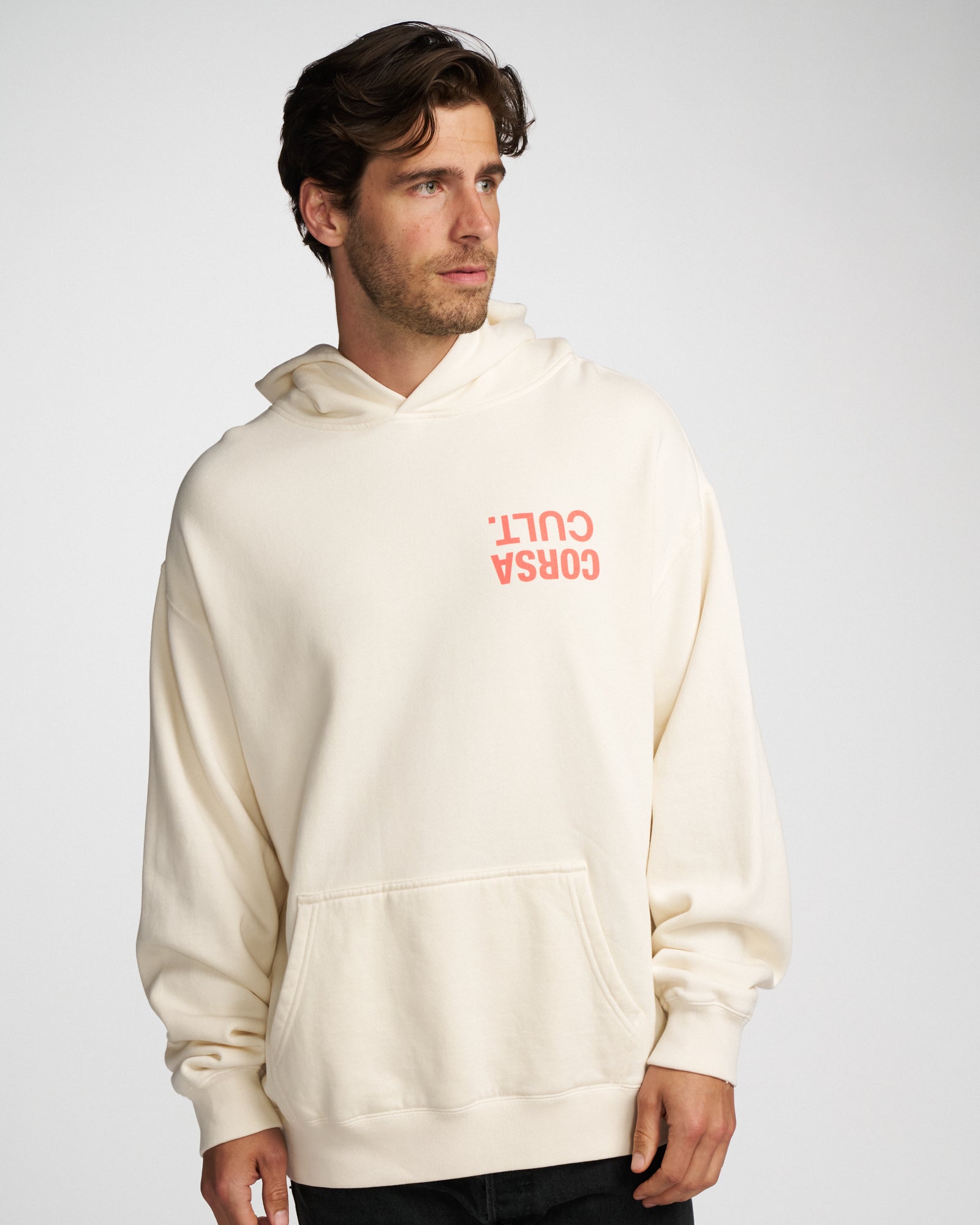 RIGHT SIDE UP VINTAGE RELAXED HOODIE