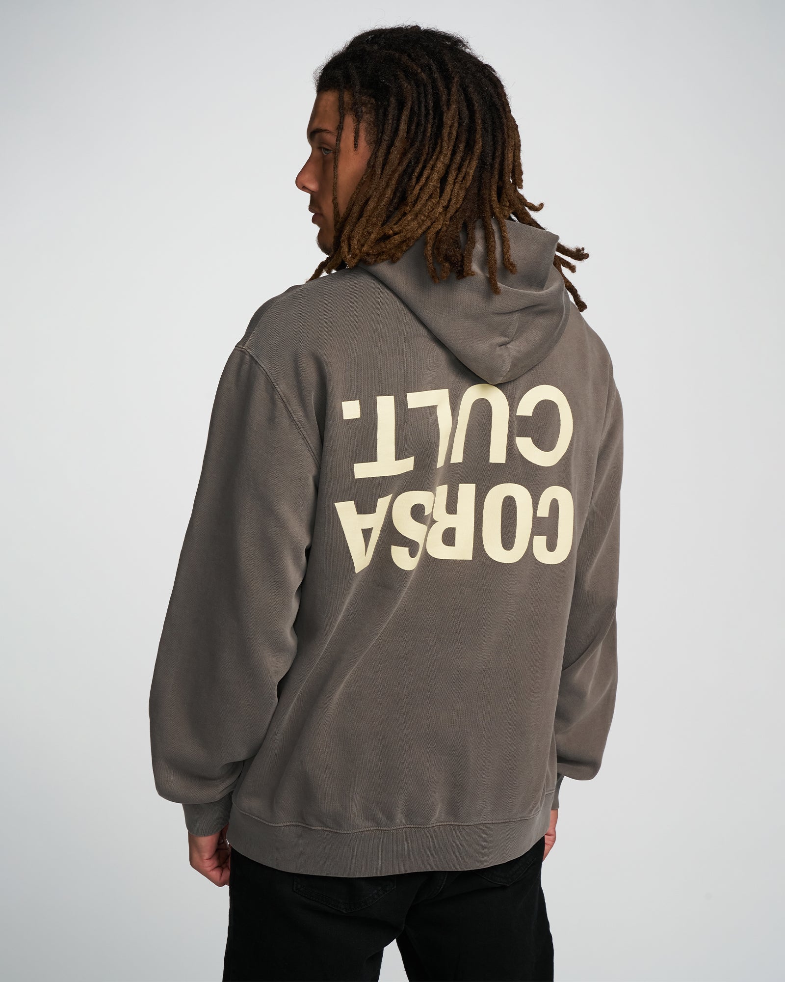 RIGHT SIDE UP VINTAGE RELAXED HOODIE