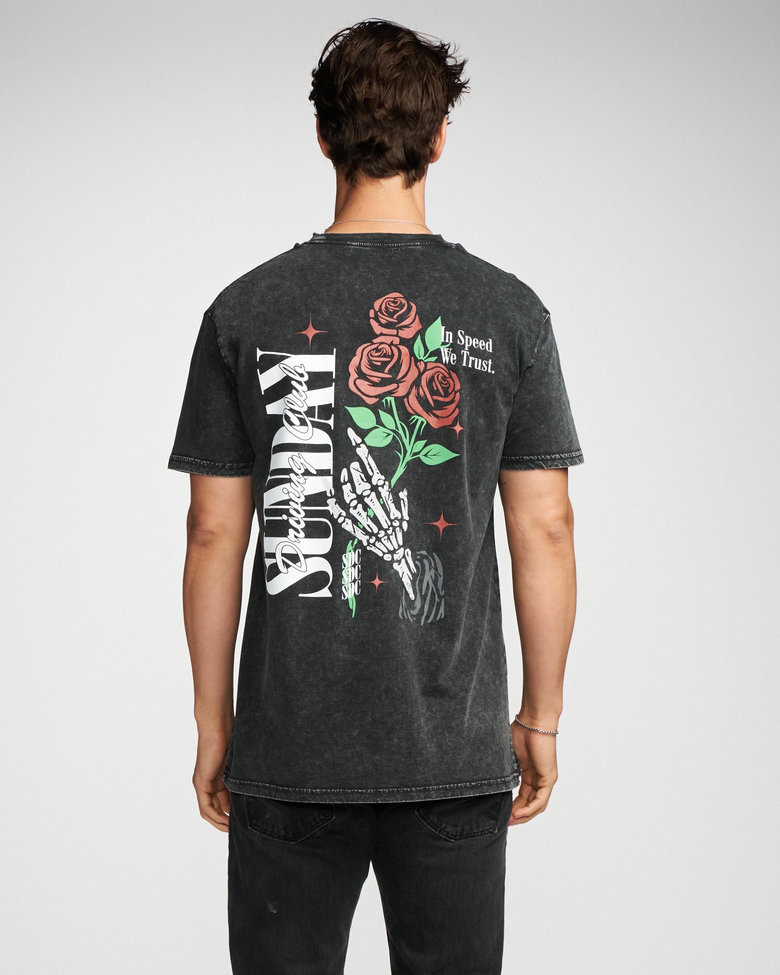ROSES STONE WASHED TEE