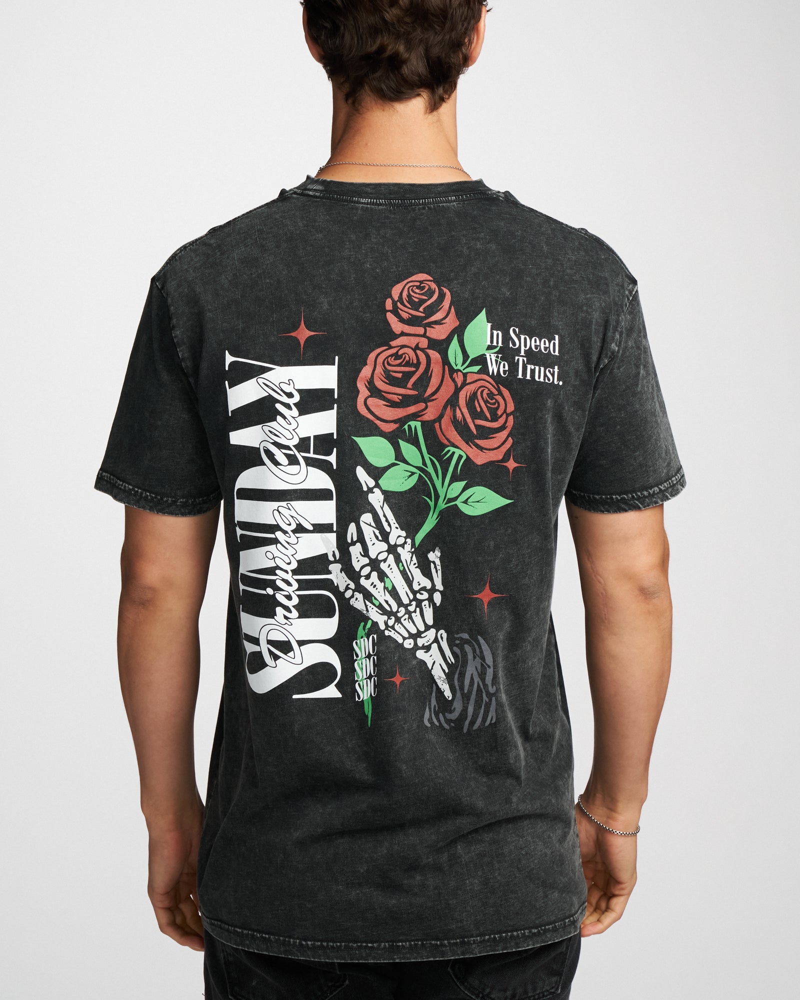 ROSES STONE WASHED TEE