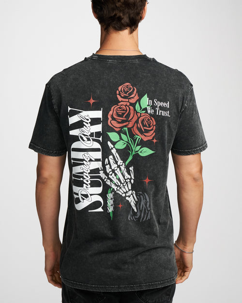 ROSES STONE WASHED TEE