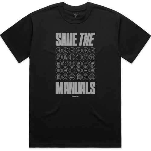 SAVE THE MANUALS TEE