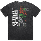 ROSES STONE WASHED TEE