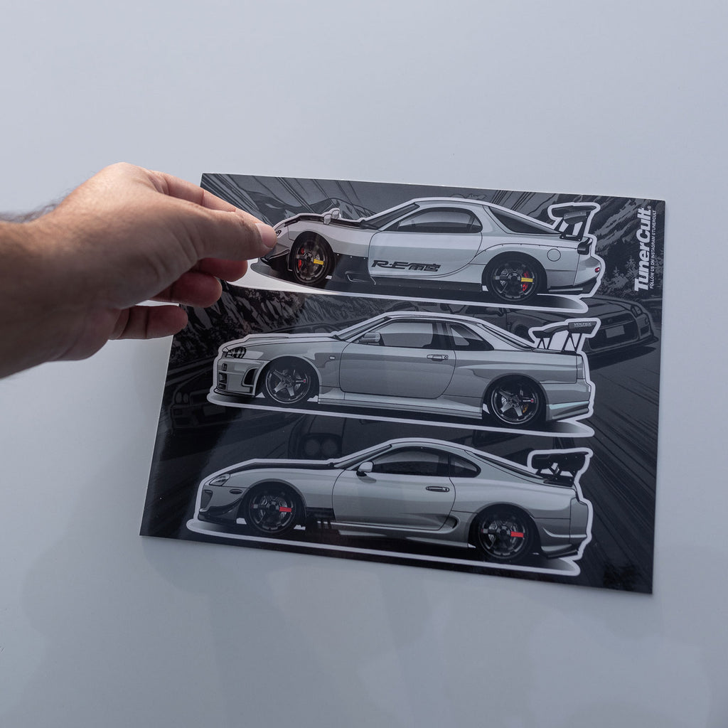 TunerCult® Sticker Pack - Tuner Cult