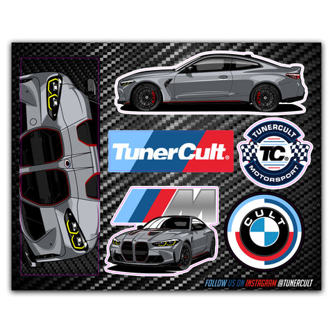 TCG43 M4 CSL STICKER SHEET