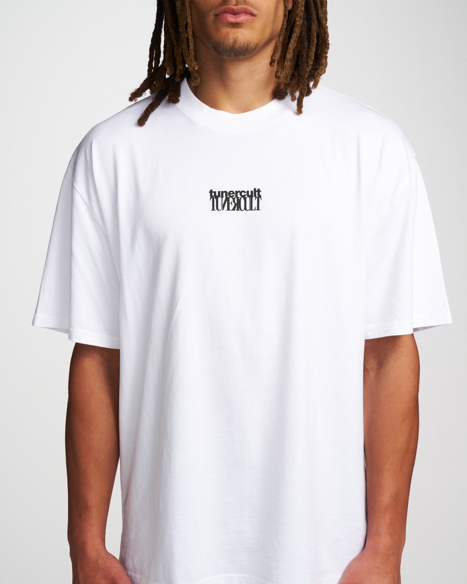 SANS SERIF OVERSIZED BOX TEE