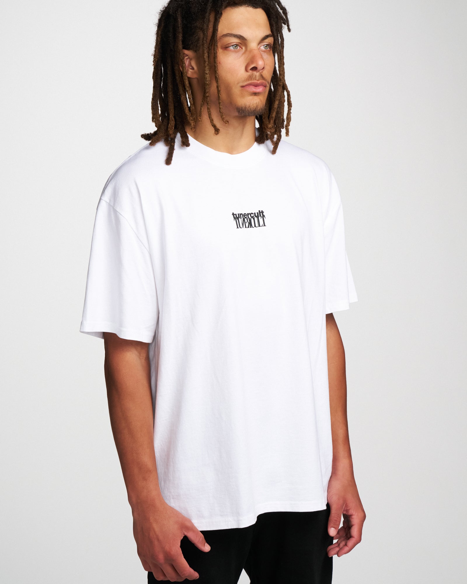 SANS SERIF OVERSIZED BOX TEE