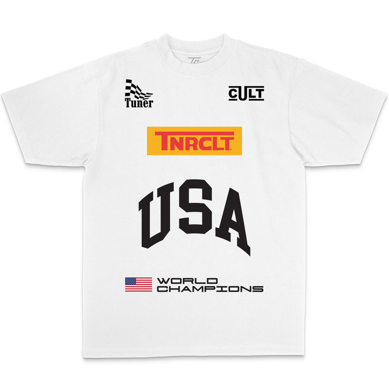 TEAM USA OVERSIZED BOX TEE