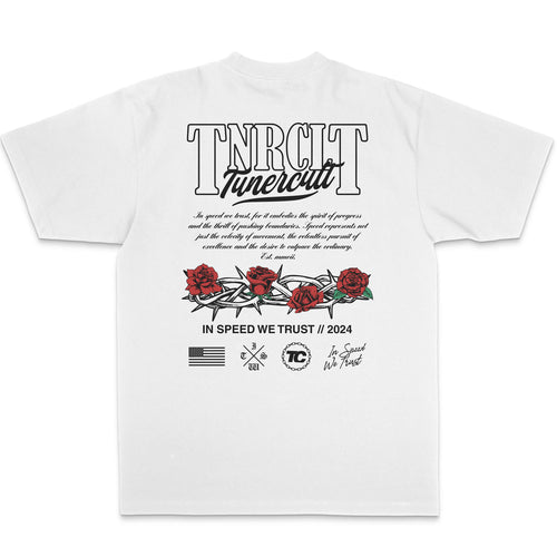 THORNS & ROSES OVERSIZED BOX TEE