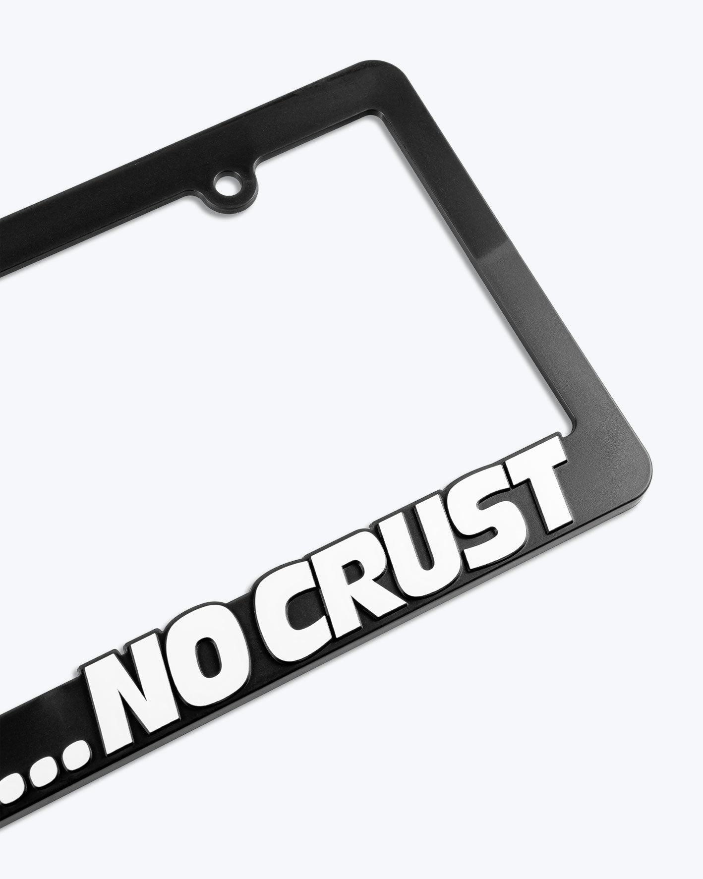 TUNA NO CRUST LICENSE PLATE FRAME