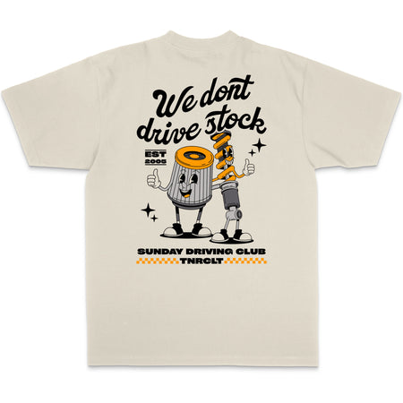 WE DON'T DRIVE STOCK OVERSIZED BOX TEE