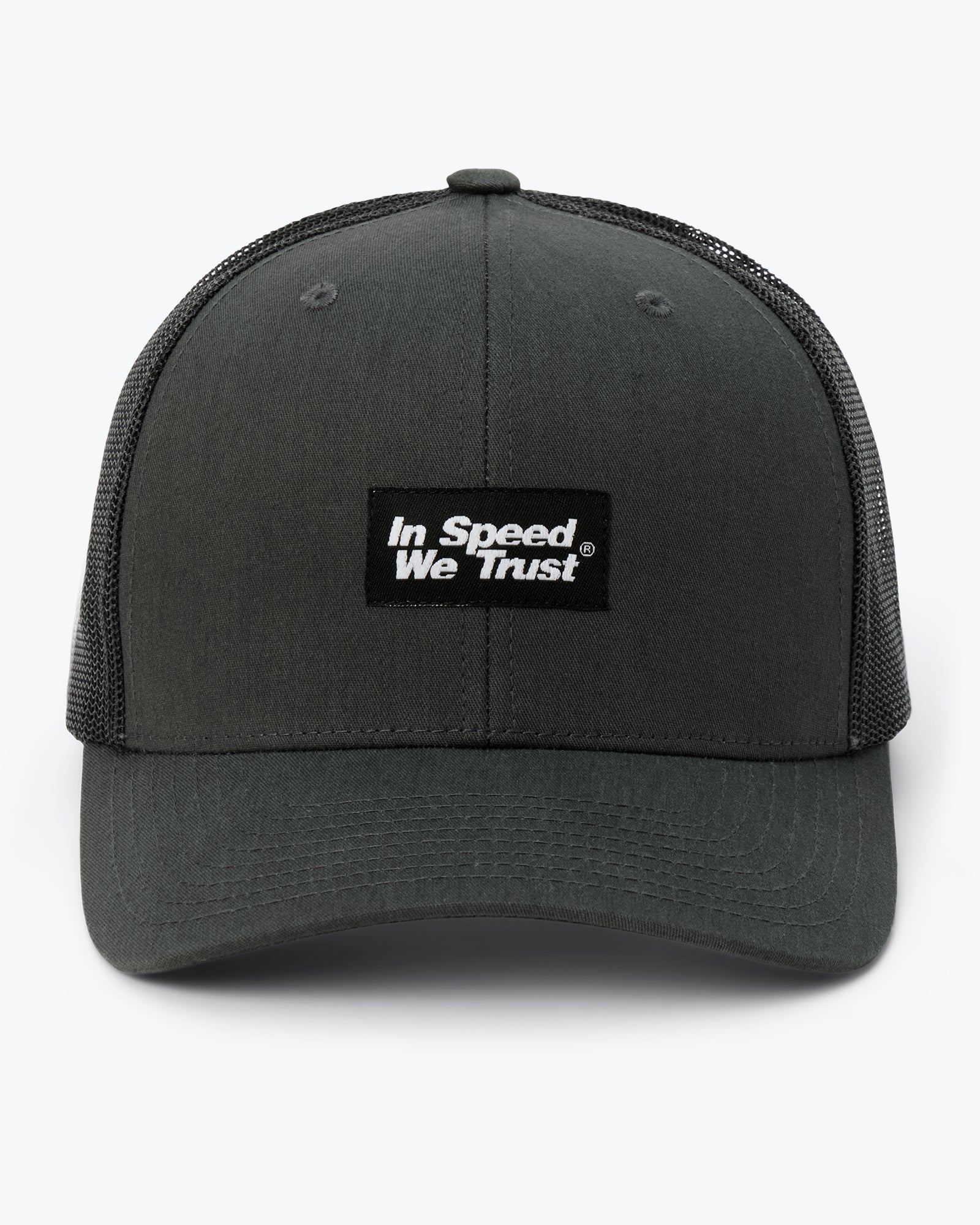 Retro Trucker Cap "ISWT" Charcoal