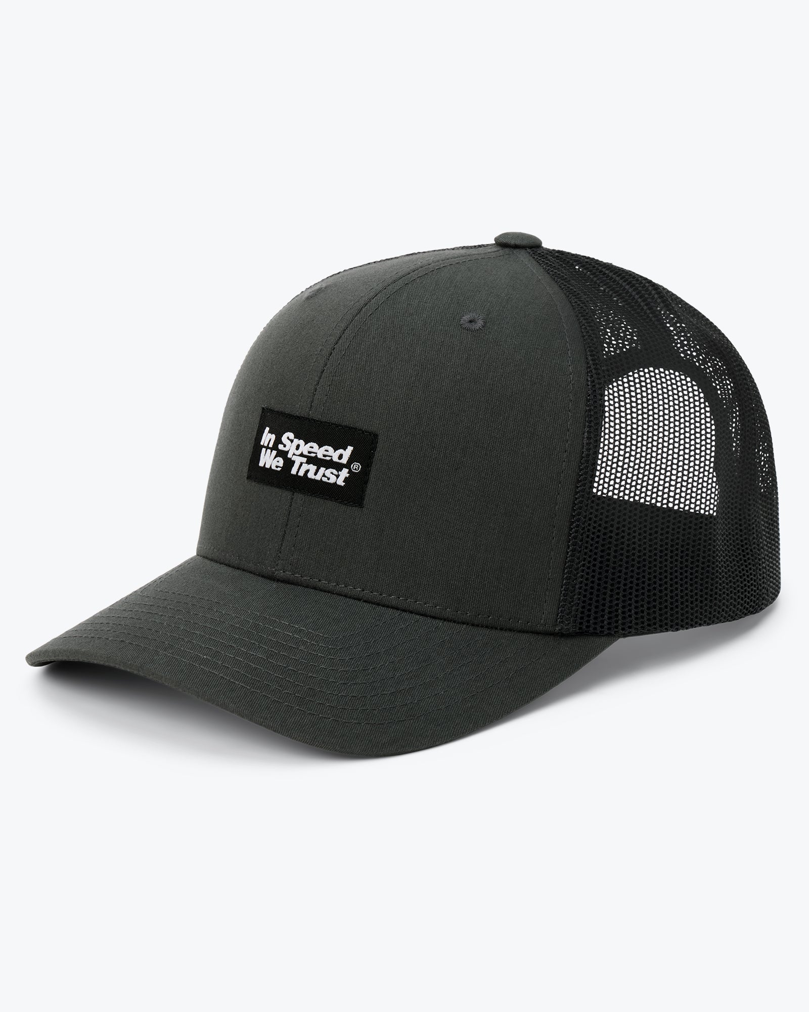 Retro Trucker Cap "ISWT" Charcoal