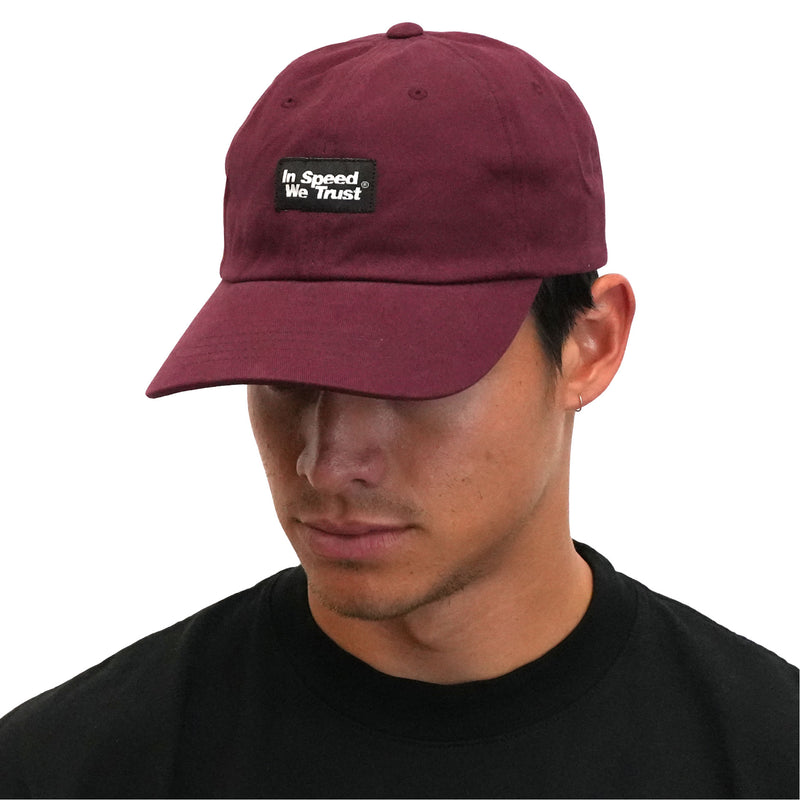 Dad Hat "ISWT" Burgundy