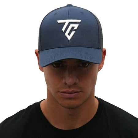 Retro Trucker Cap "Pendant" Navy