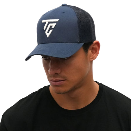 Retro Trucker Cap "Pendant" Navy