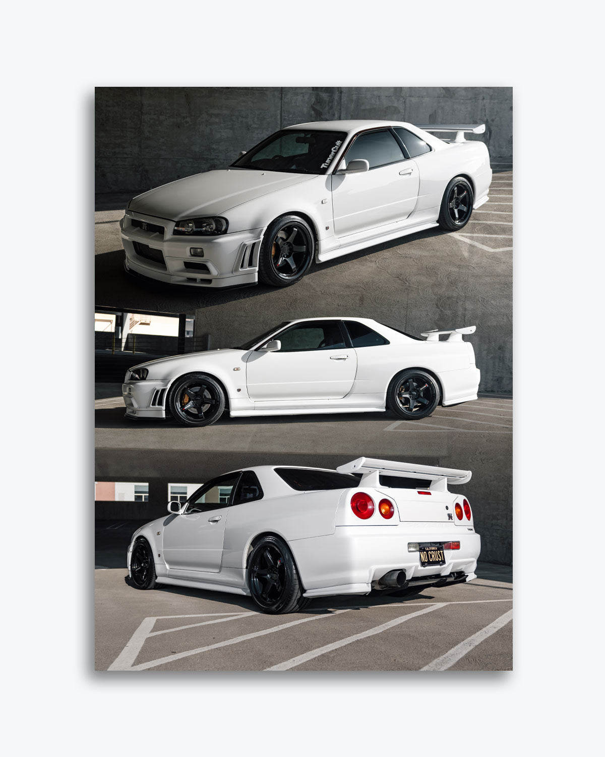 POSTER -TCG90 R34 GT-R (LIMITED EDITION)