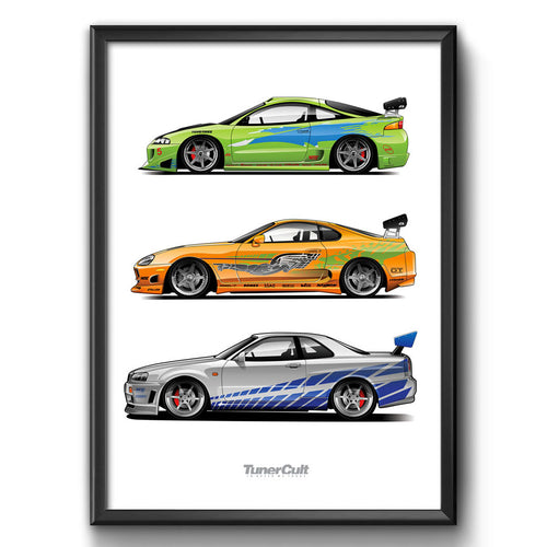 LIMITED EDITION POSTER - FAST RIDES