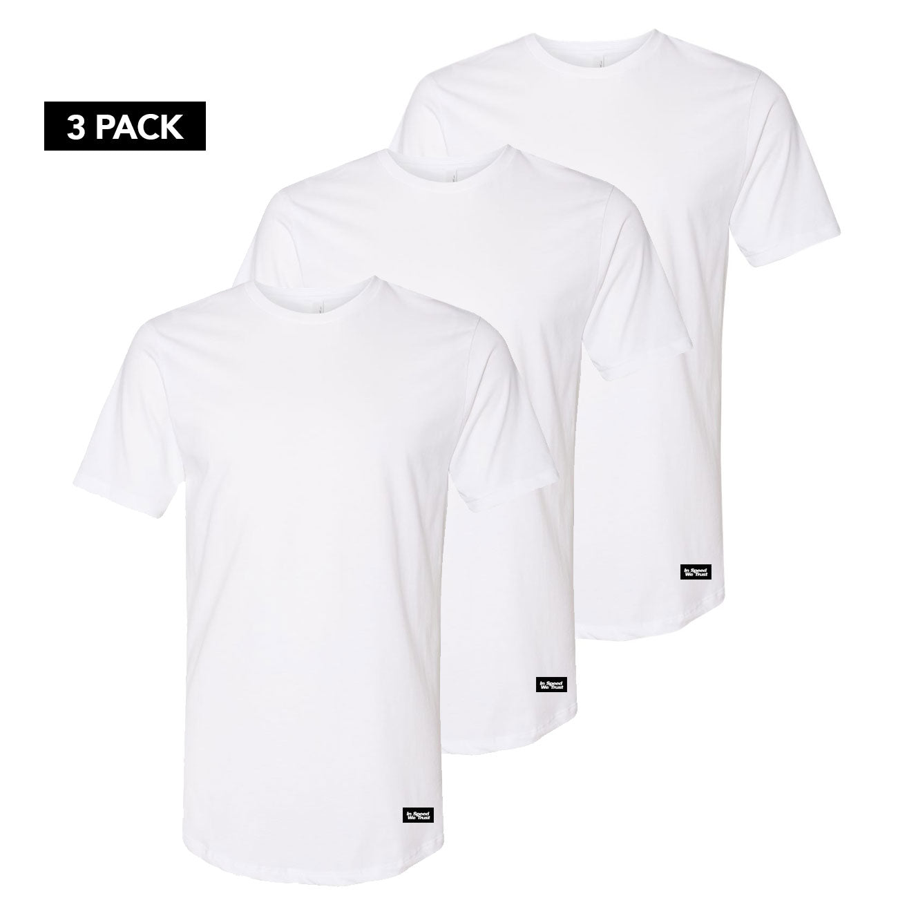 TunerCult® 3-Pack Long Body Tee