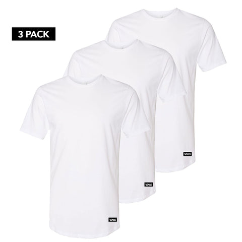 TunerCult® 3-Pack Long Body Tee