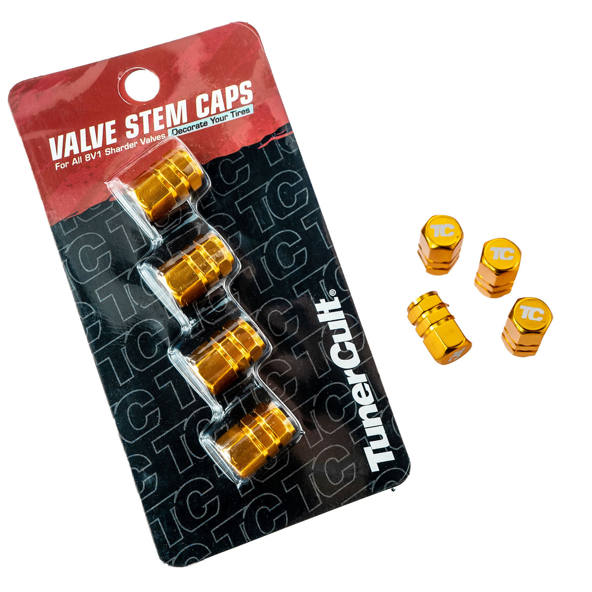 TunerCult® Valve Stem Caps - Gold